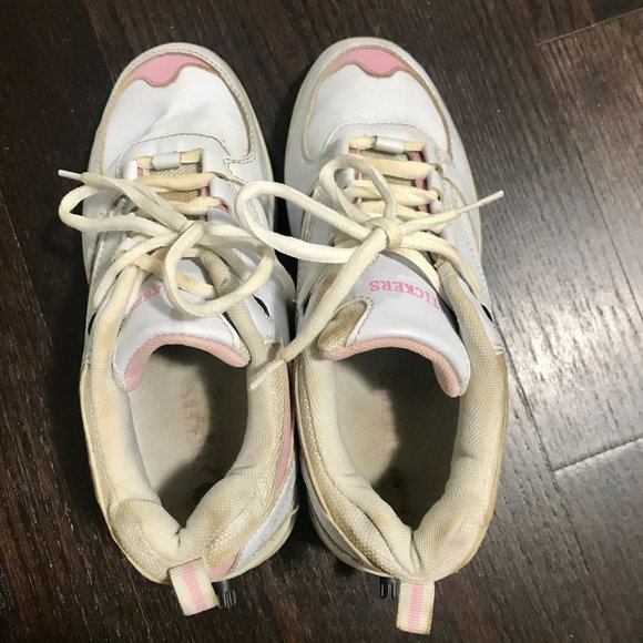 White Sneakers with Wheels - Picture 8 of 8